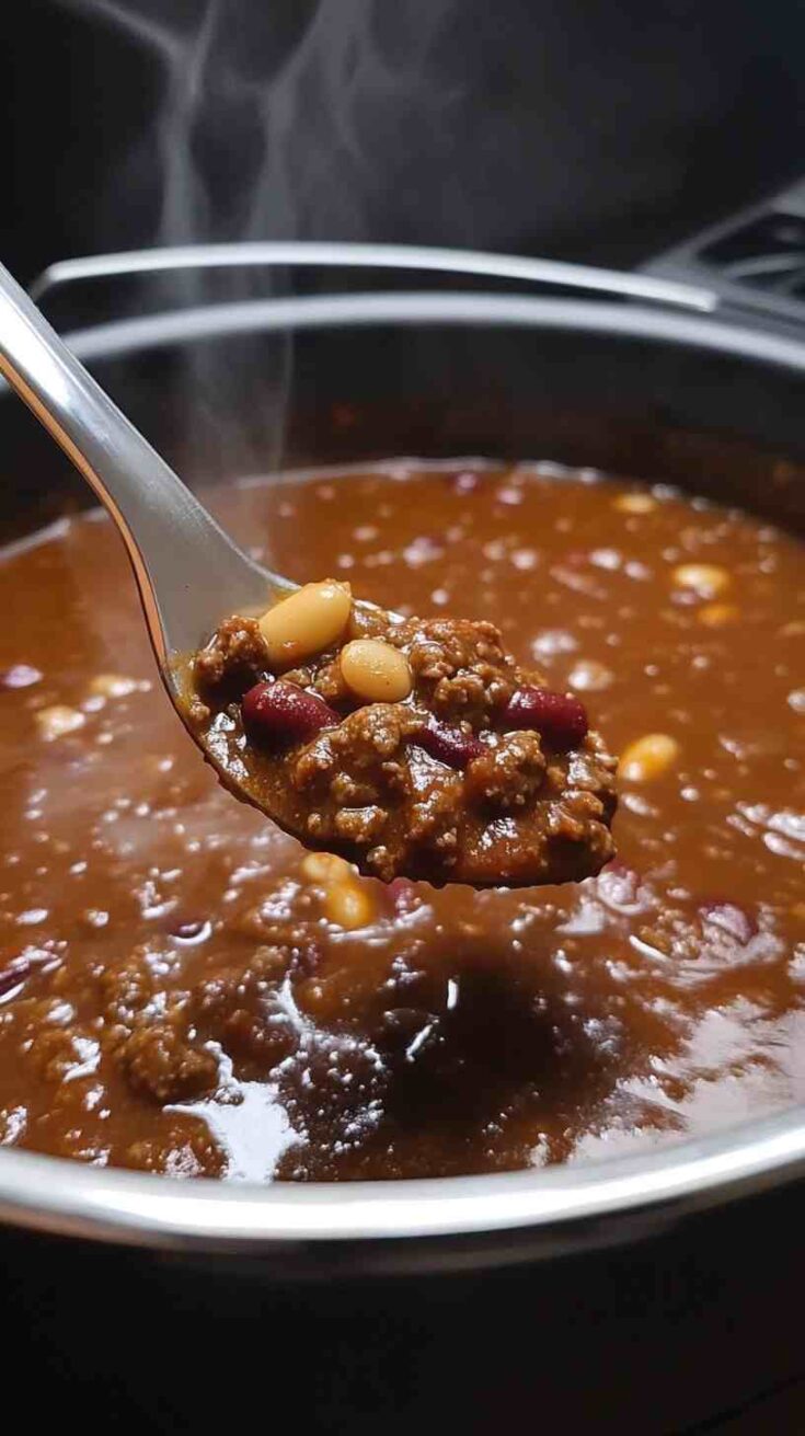 Rich and Meaty Slow Cooker Chili Rich and Meaty Slow Cooker Chili