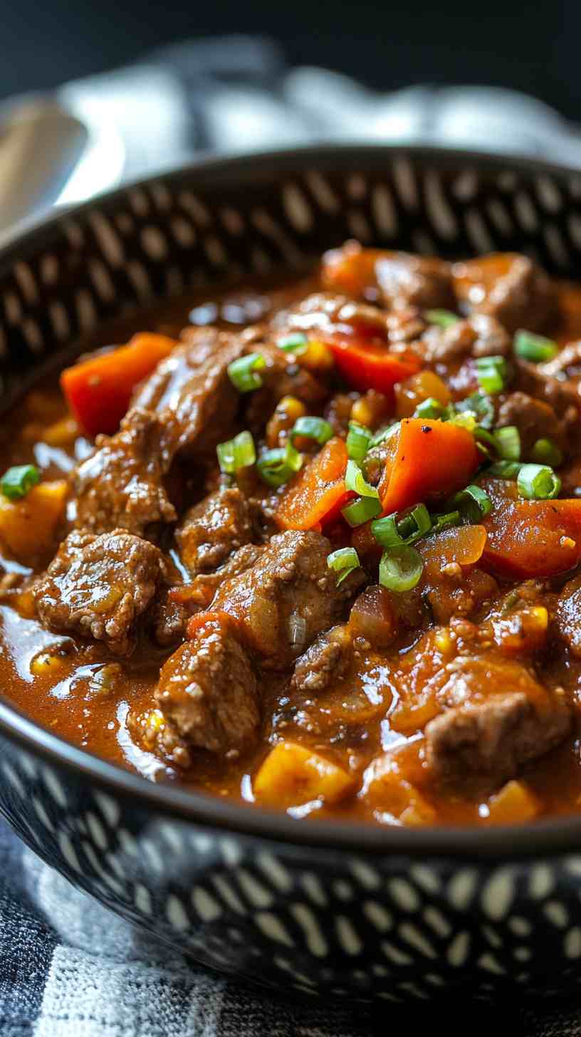 Rich and Meaty Slow Cooker Chili Rich and Meaty Slow Cooker Chili