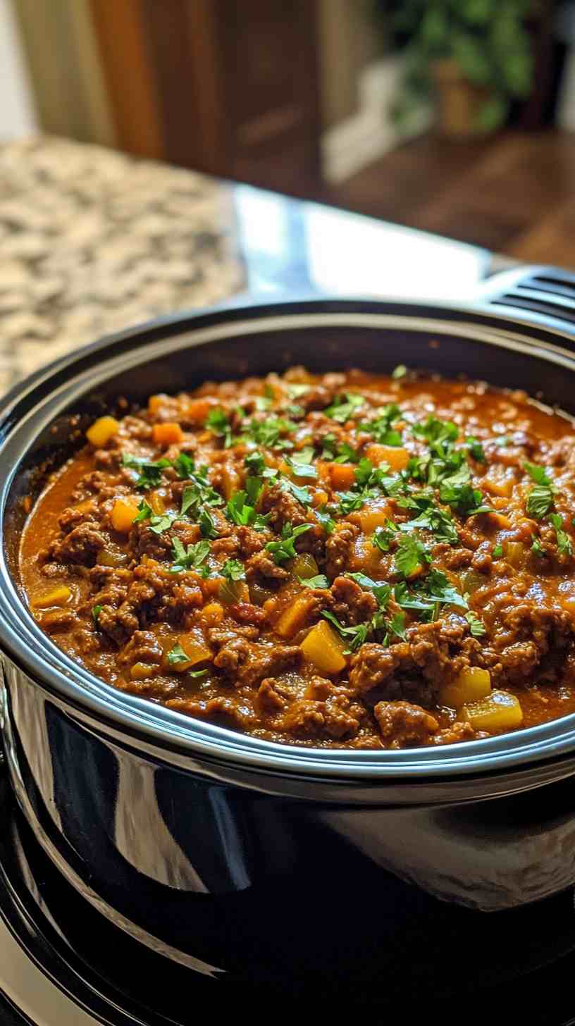 Simple and Delicious Slow Cooker Beef Casserole