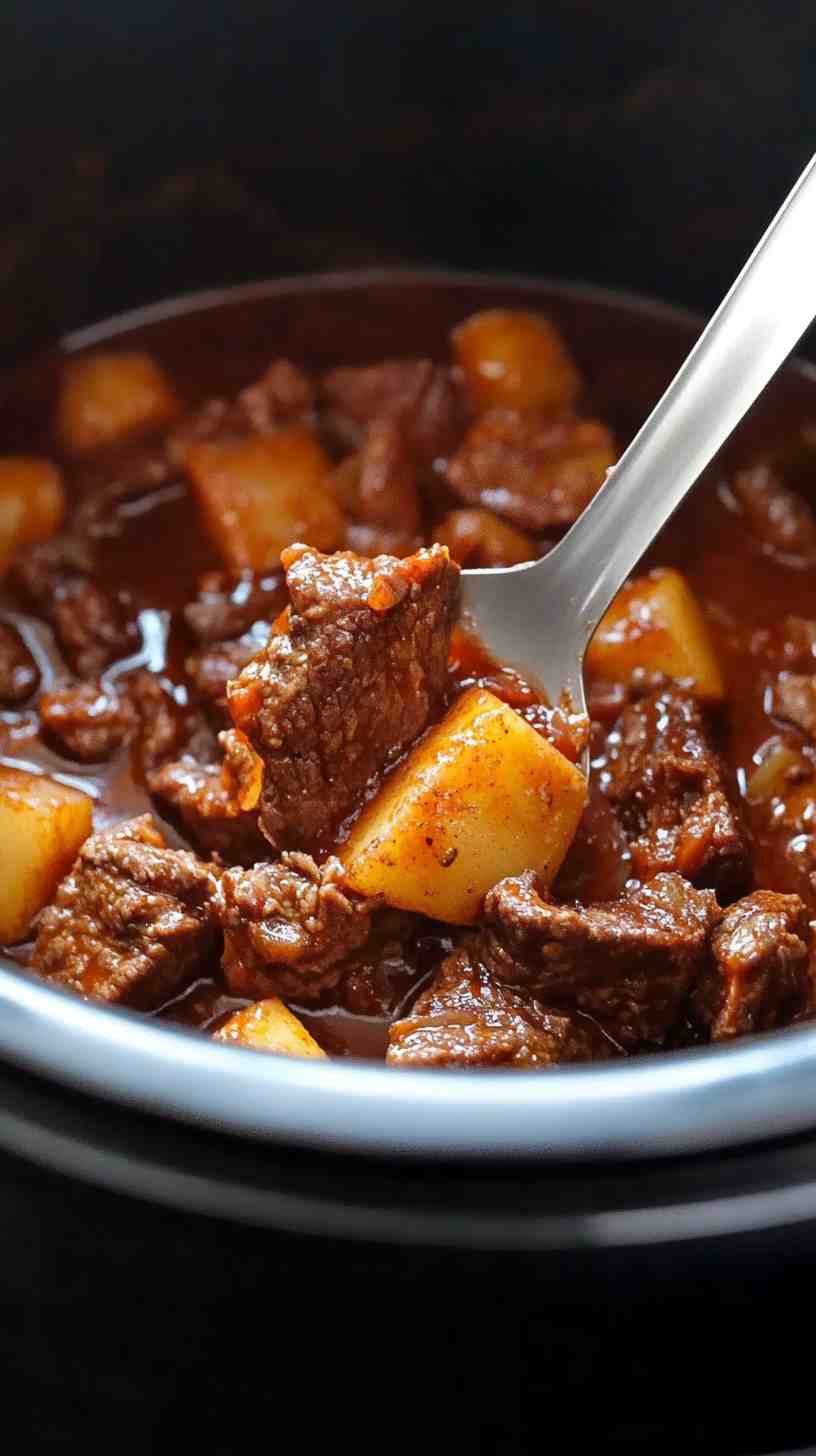 Simple and Delicious Slow Cooker Beef Casserole