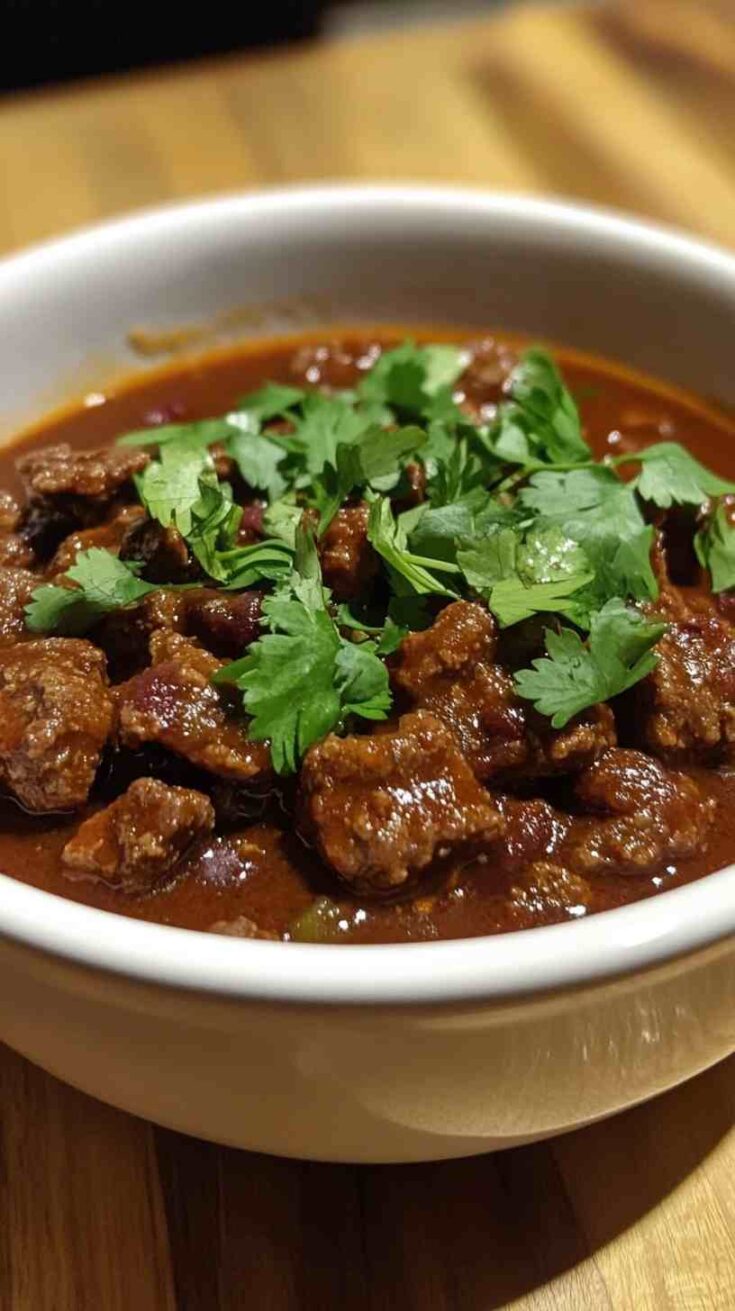 Slow Cooker Chunky Beef Chili Slow Cooker Chunky Beef Chili