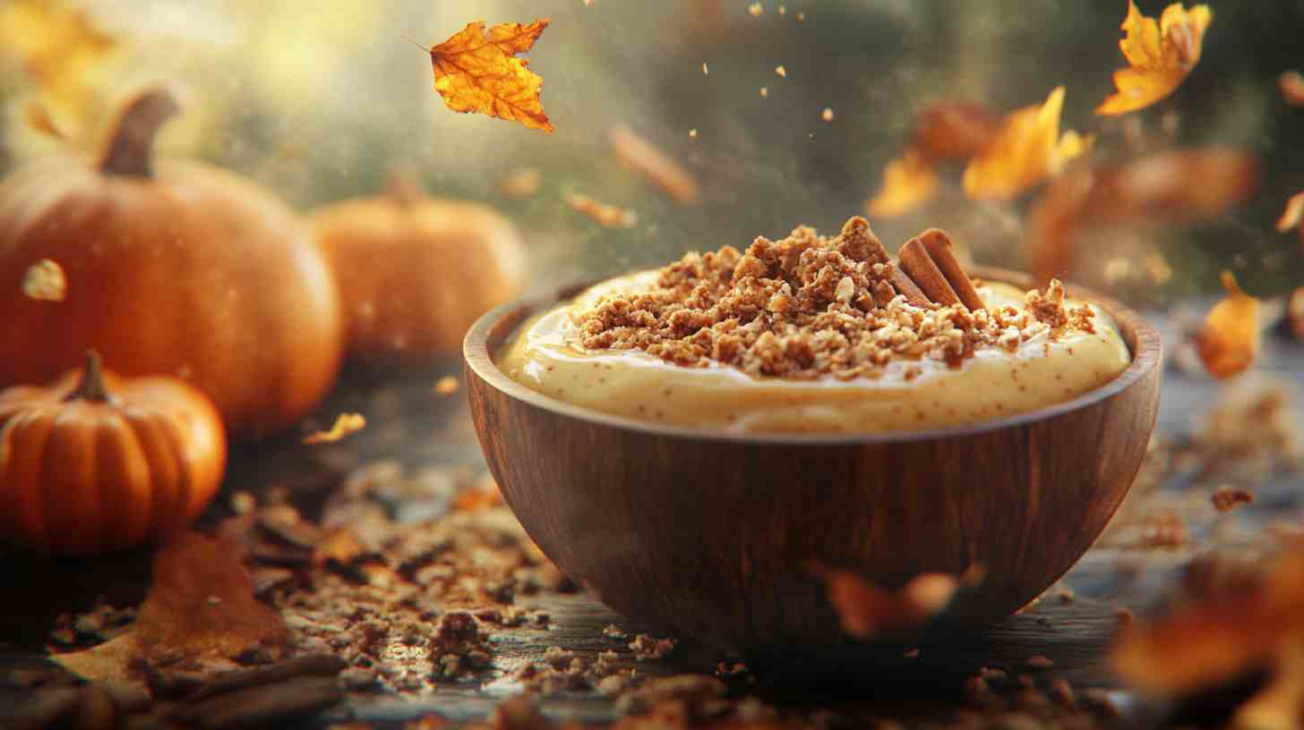 Spiced Pumpkin Pie Smoothie Bowl Spiced Pumpkin Pie Smoothie Bowl