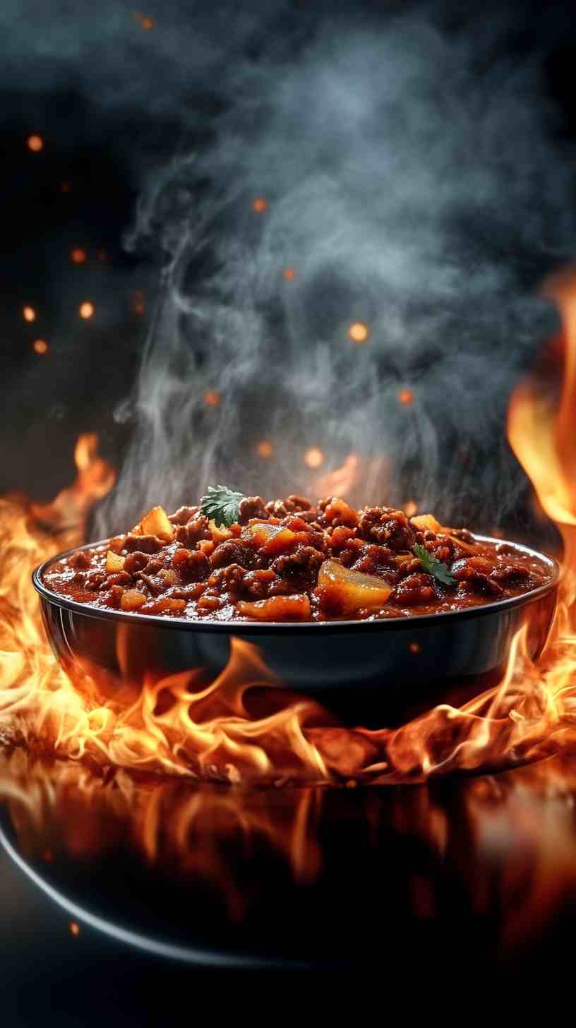 Spicy Slow Cooker Beef Chili Spicy Slow Cooker Beef Chili
