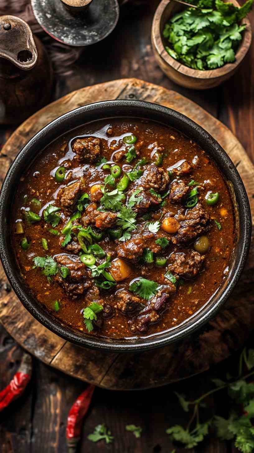 Spicy Slow Cooker Beef Chili Spicy Slow Cooker Beef Chili