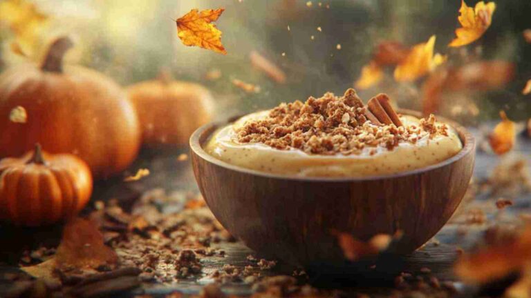 Spiced Pumpkin Pie Smoothie Bowl