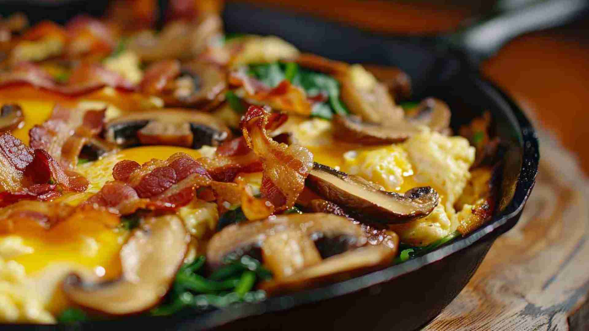 Mushroom Breakfast Skillet