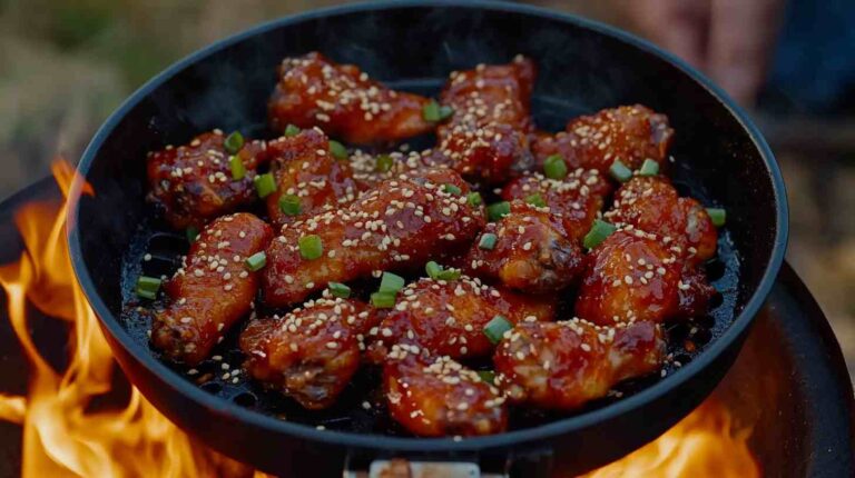 Sweet and Spicy Air Fryer Chicken Wings