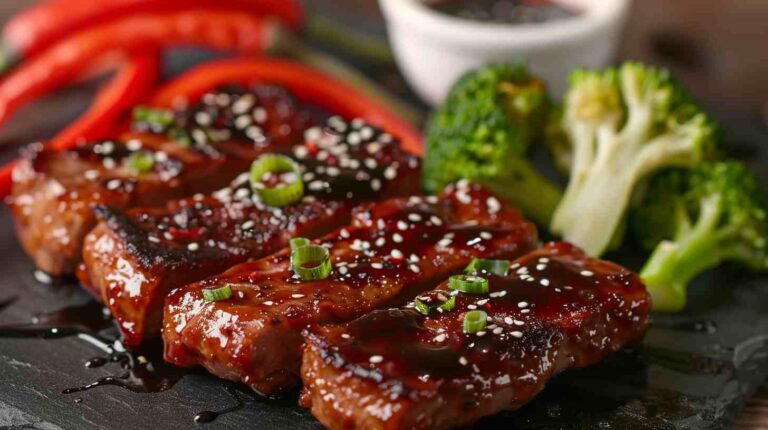 Teriyaki Big Mushroom Steaks