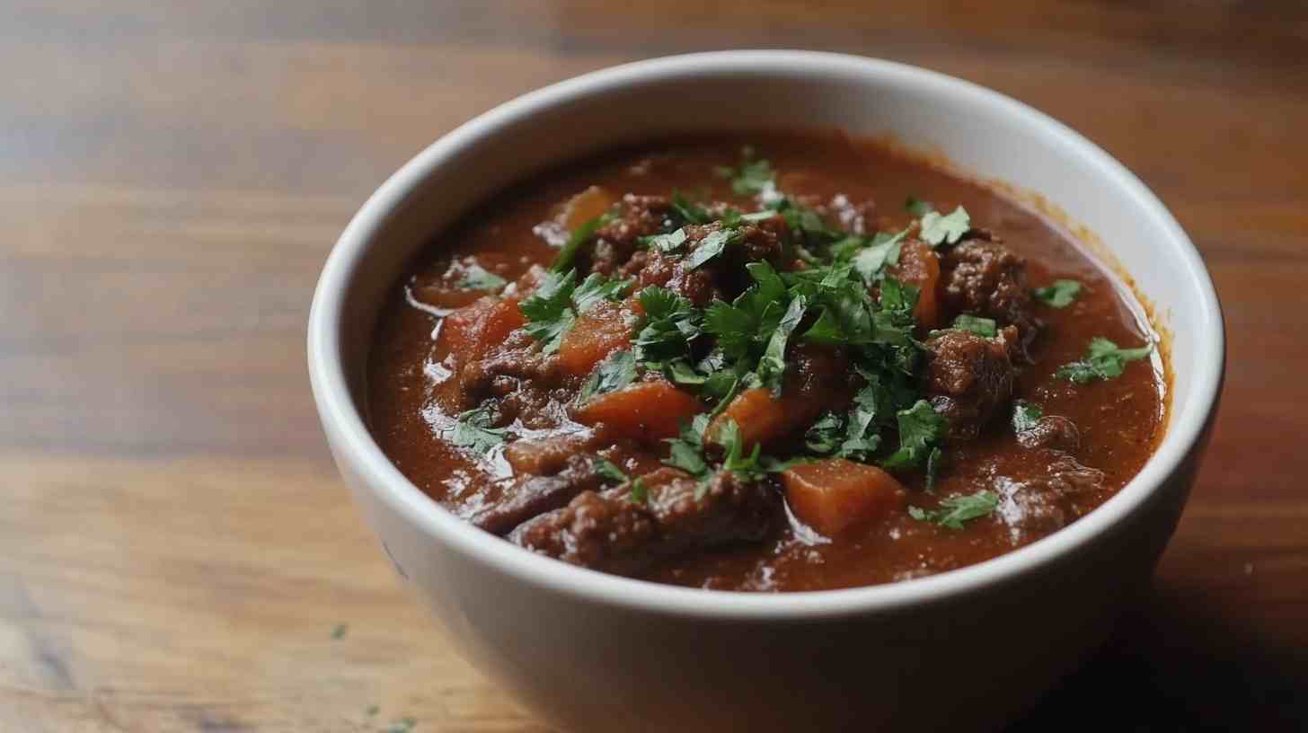 Thick and Flavorful Crockpot Beef Chili Thick and Flavorful Crockpot Beef Chili