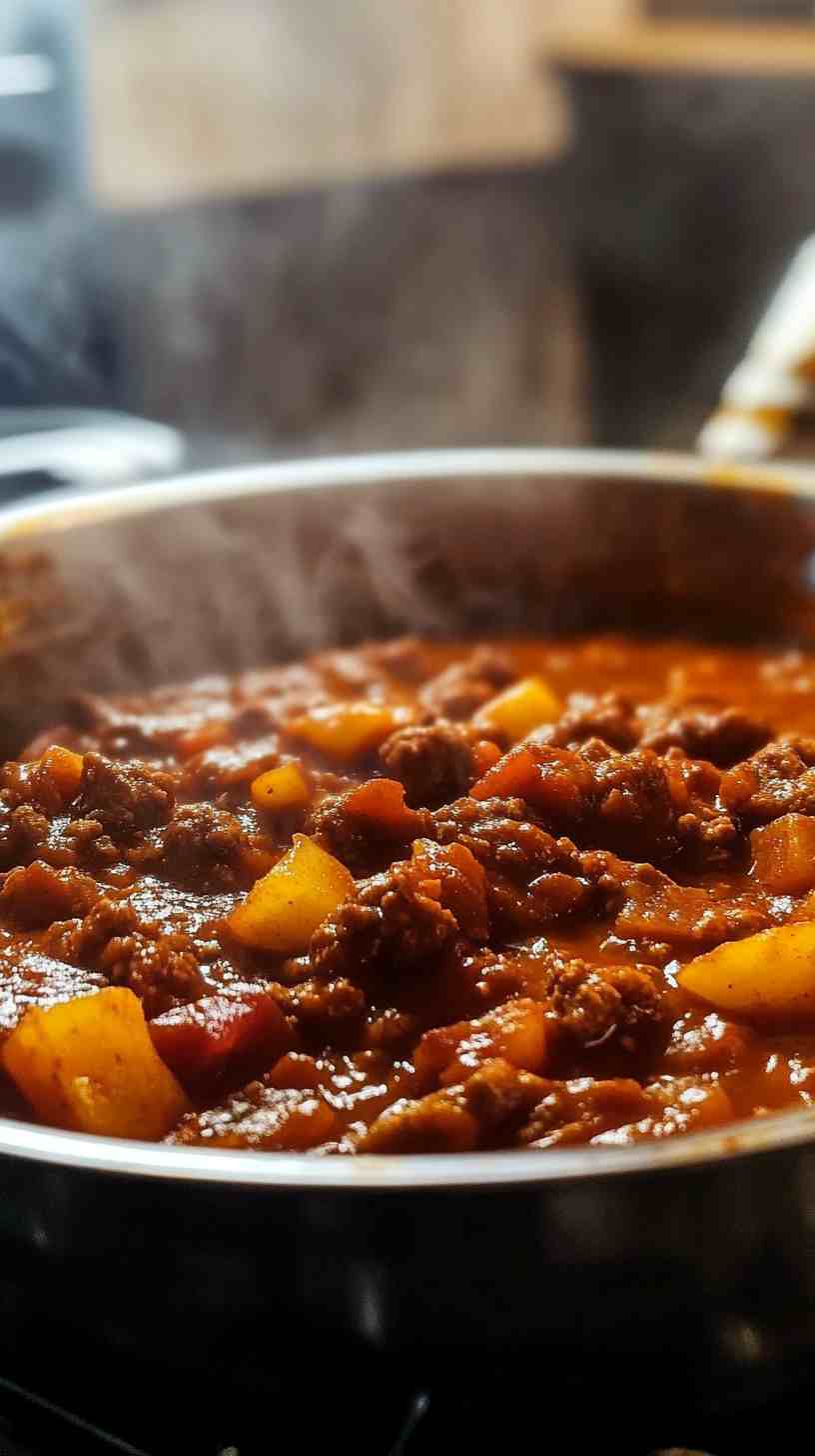 Thick and Flavorful Crockpot Beef Chili Thick and Flavorful Crockpot Beef Chili