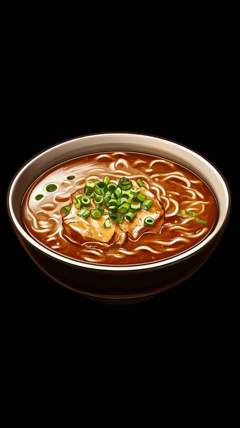 Tonkotsu Ramen Noodles with Chashu and Bamboo Shoots Tonkotsu Ramen Noodles with Chashu and Bamboo Shoots