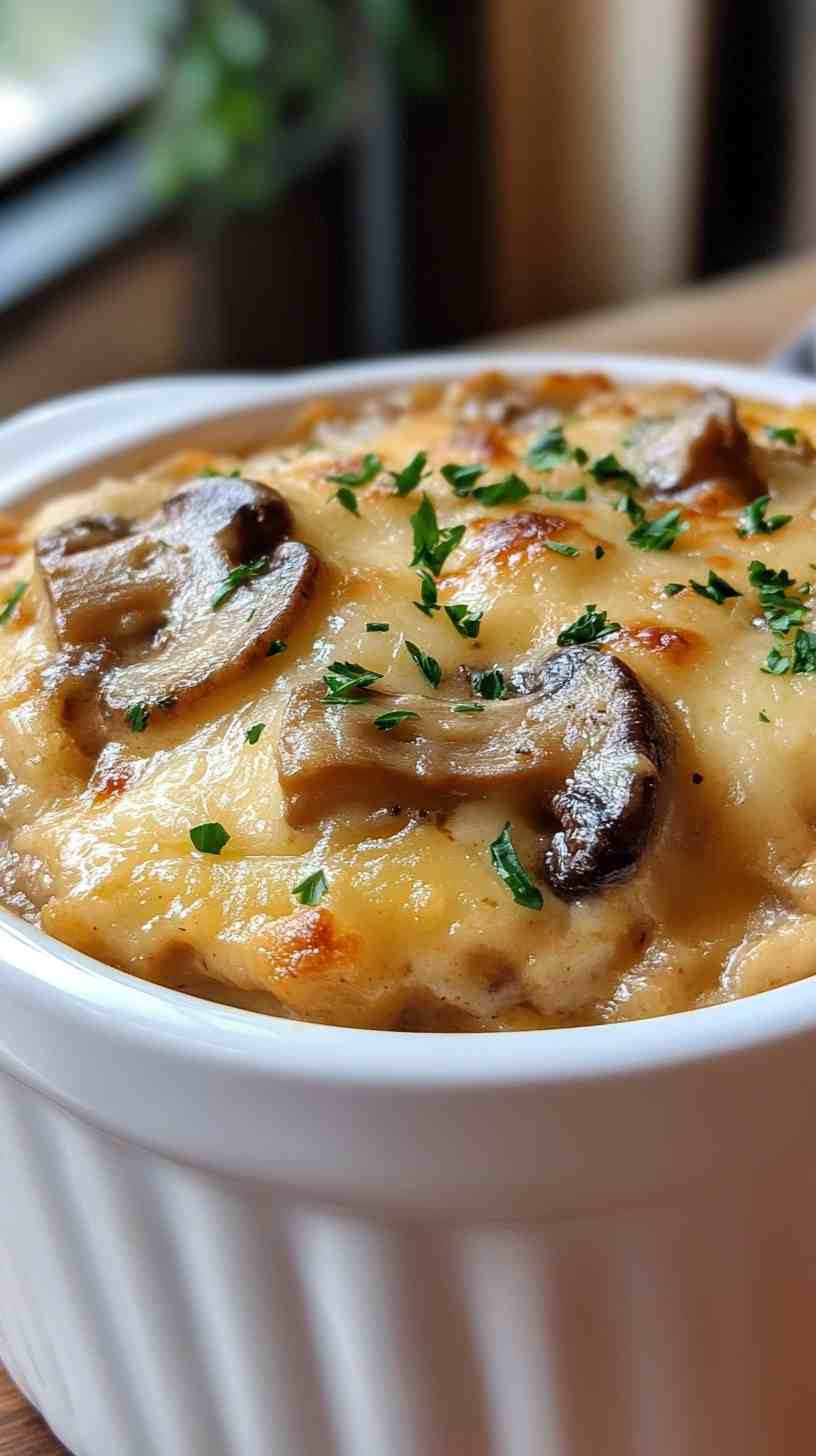 Ultimate Slow Cooker Beef and Mushroom Casserole