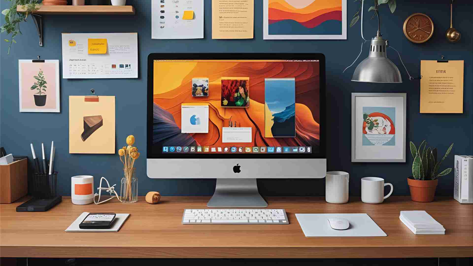 How do you organize your desktop?