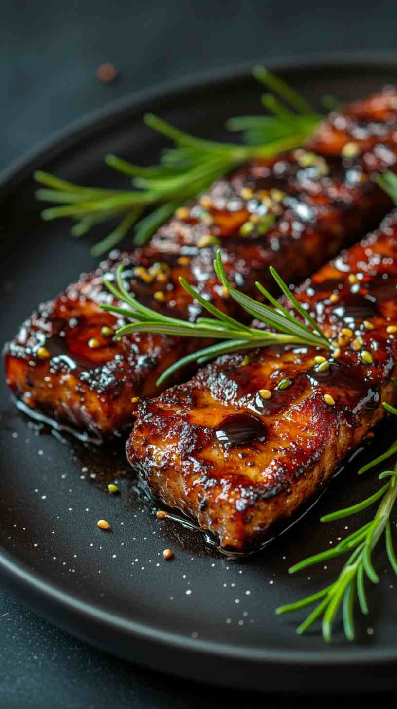 Air Fryer Asparagus with Balsamic Glaze