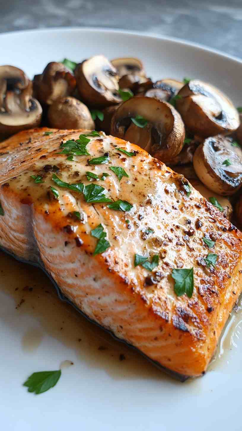 Air Fryer Balsamic Glazed Salmon