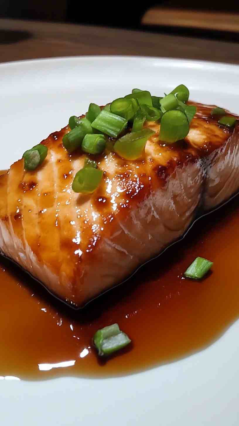 Air Fryer Teriyaki Salmon