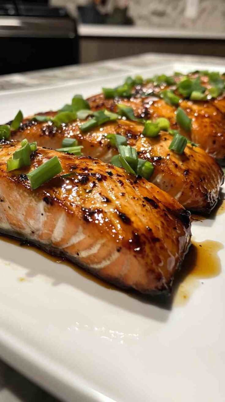 Air Fryer Teriyaki Salmon