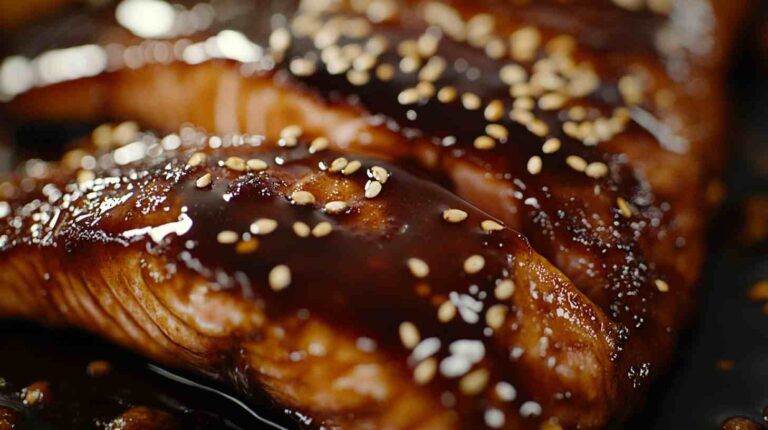 Air Fryer Teriyaki Salmon