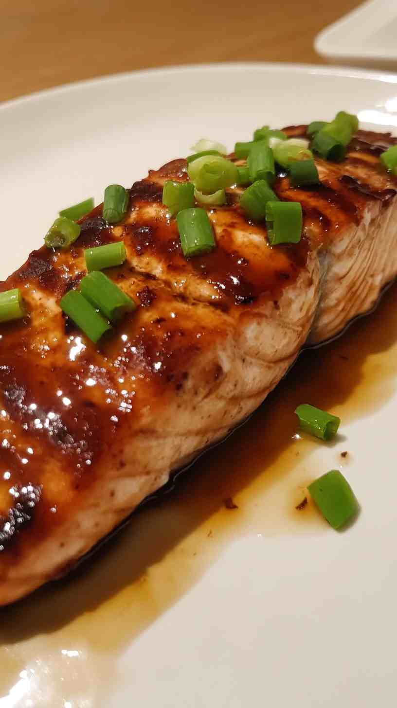 Air Fryer Teriyaki Salmon