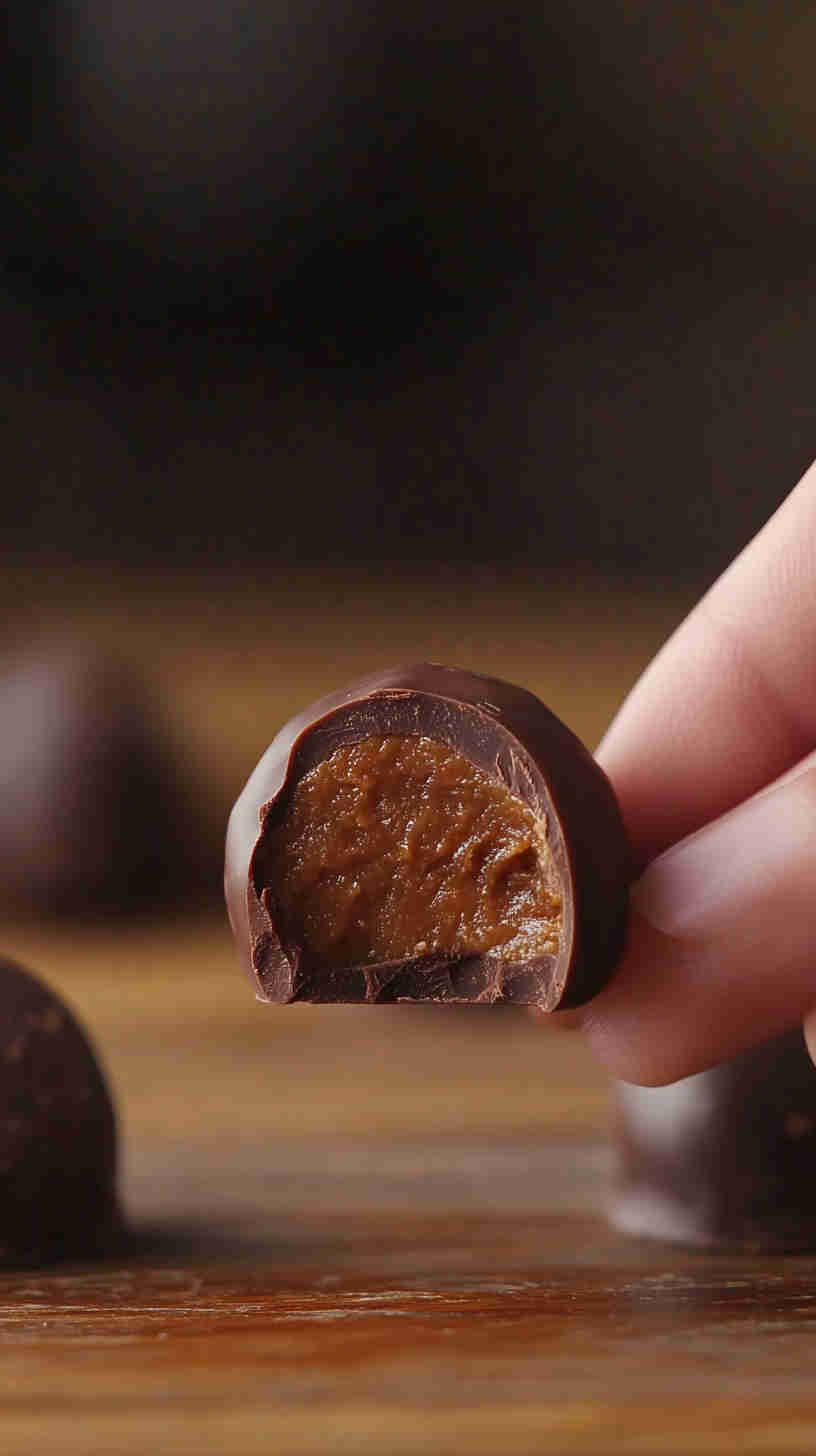 Sugar-Free Almond Butter Chocolate Truffles
