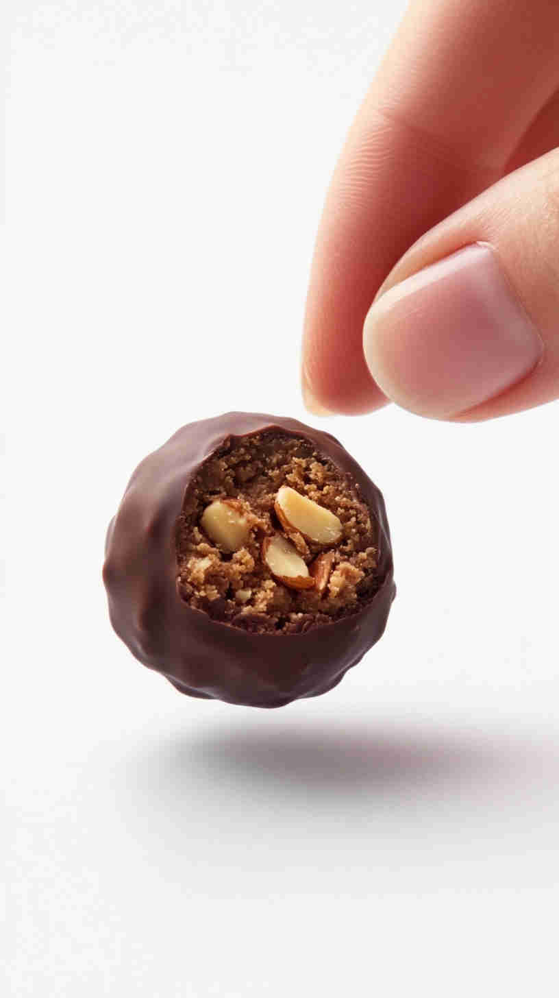 Sugar-Free Almond Butter Chocolate Truffles