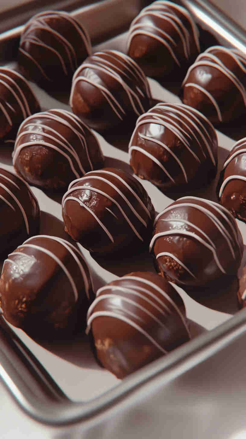 Sugar-Free Almond Butter Chocolate Truffles