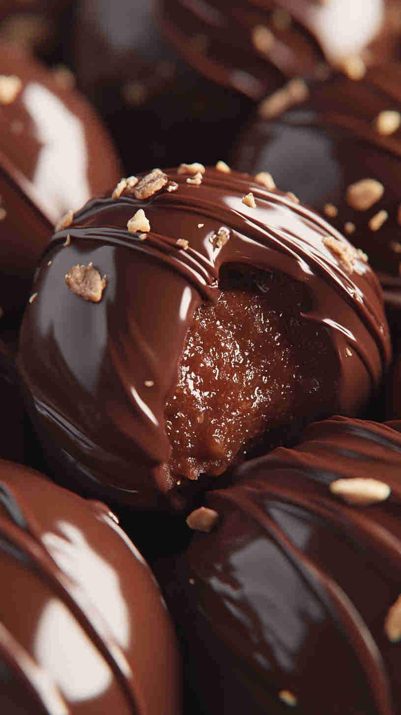 Sugar-Free Almond Butter Chocolate Truffles