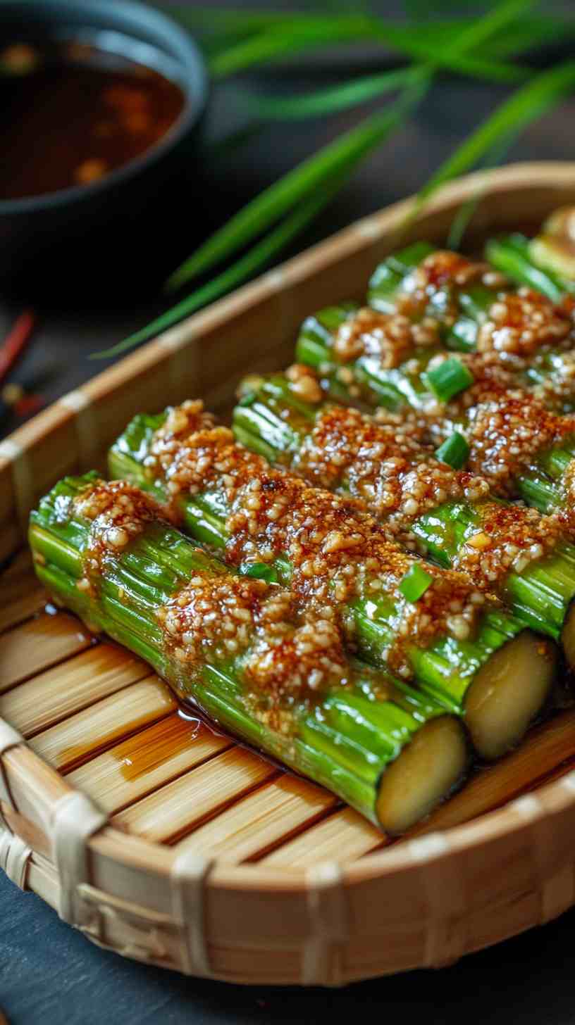 Asian-Inspired Air Fryer Asparagus