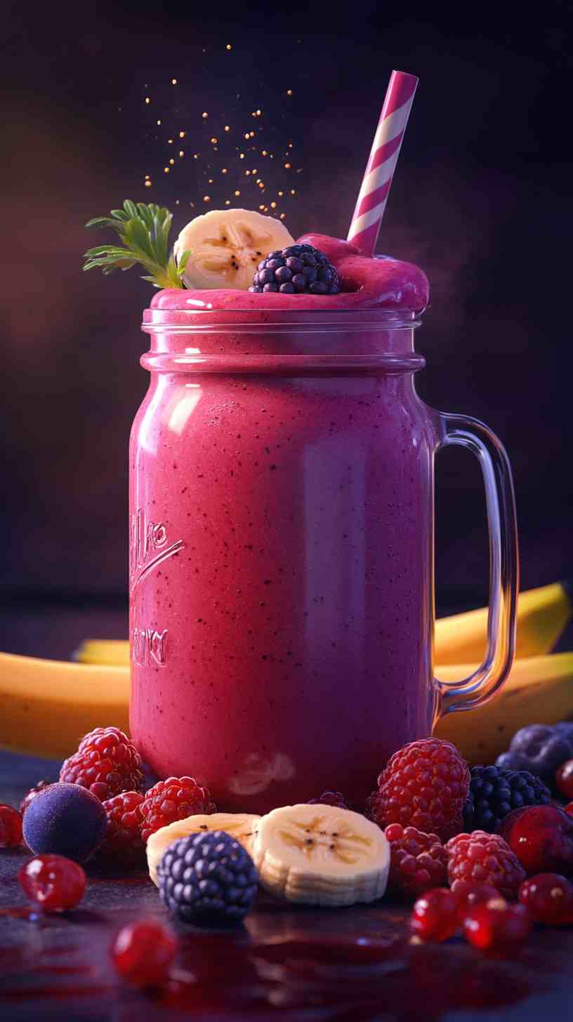 Banana Berry Dream Smoothie