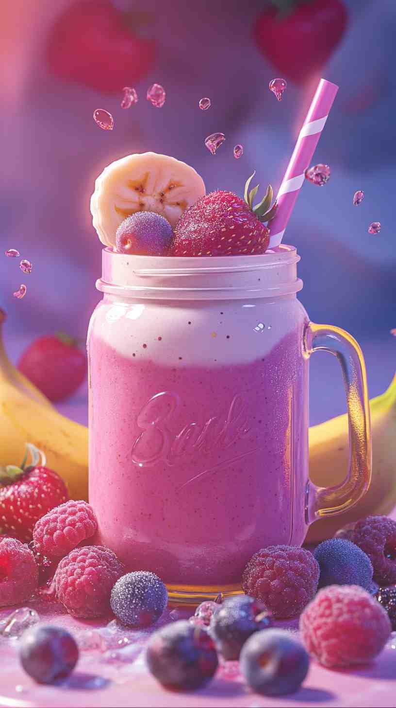 Banana Berry Dream Smoothie