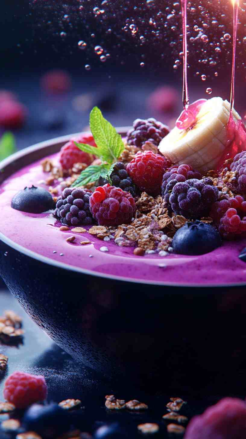 Banana Berry Smoothie Surprise