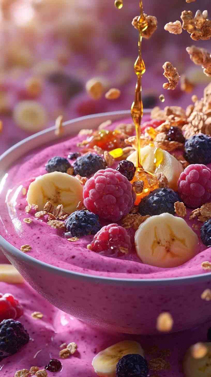 Banana Berry Smoothie Surprise