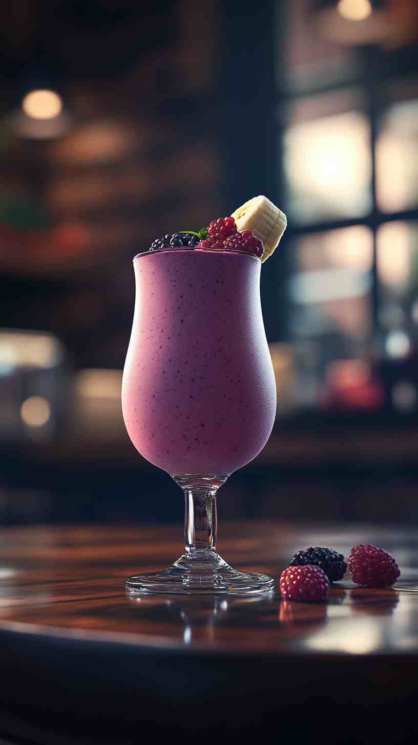 Banana Berry Smoothie Surprise