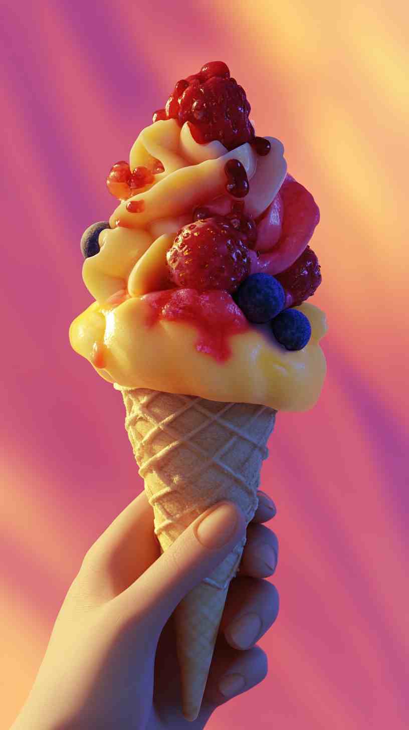 Banana Bliss with a Berry Twist Smoothie