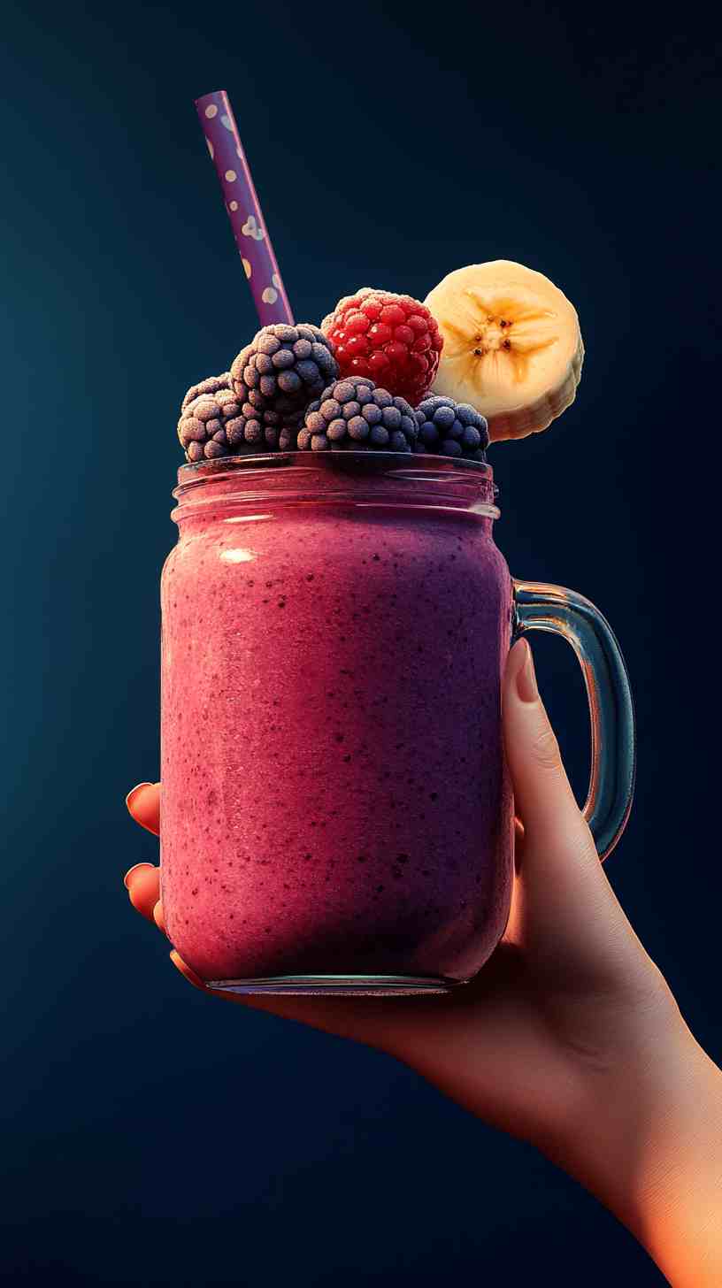 Berry Banana Delightful Blend Smoothie