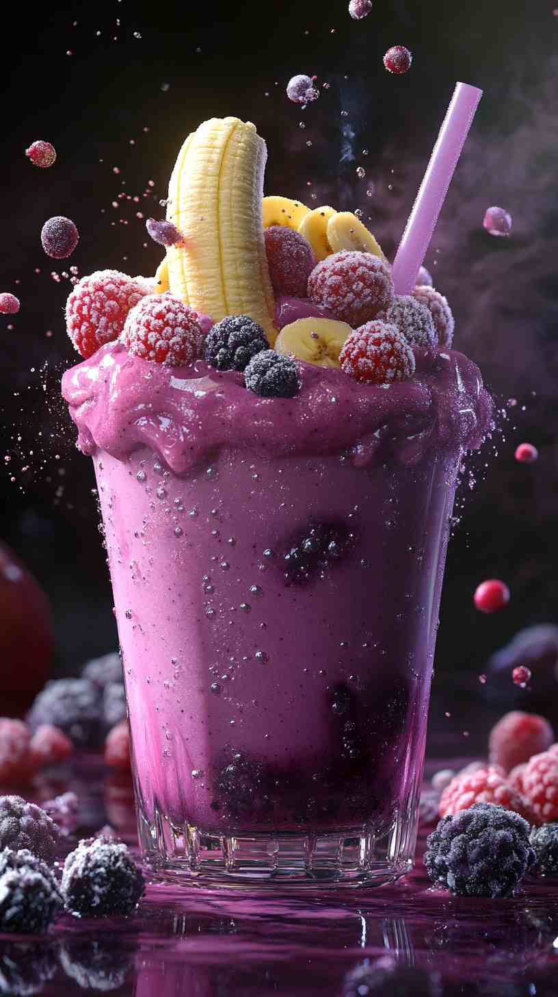 Berry Banana Delightful Blend Smoothie