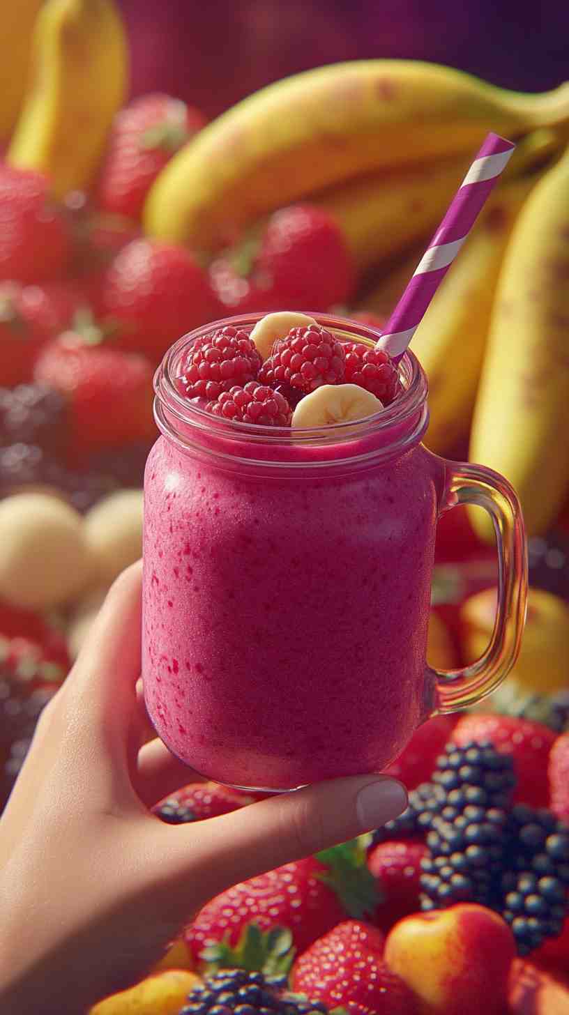 Berrylicious Banana Smoothie