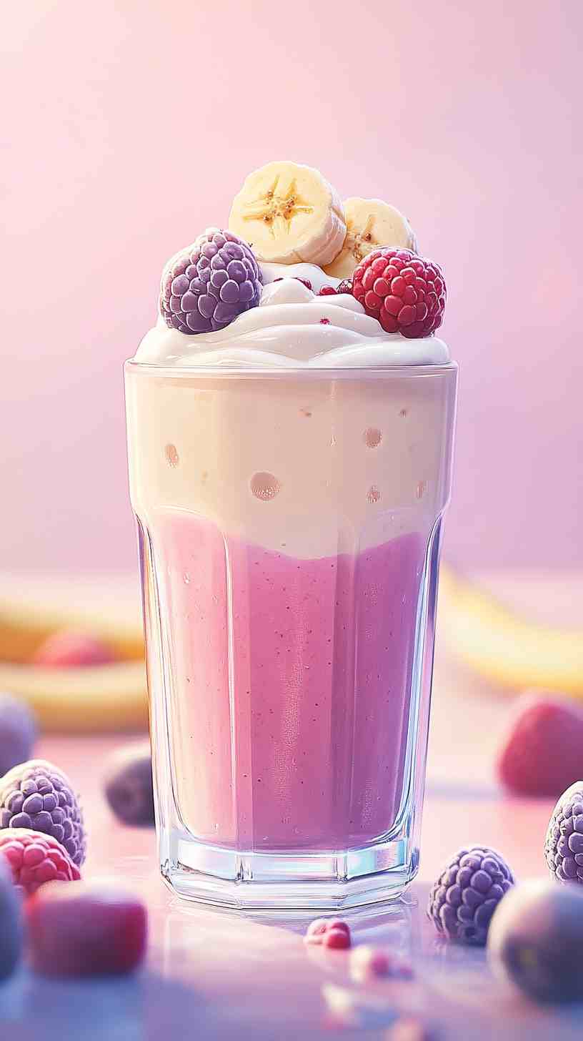 Berrylicious Banana Smoothie