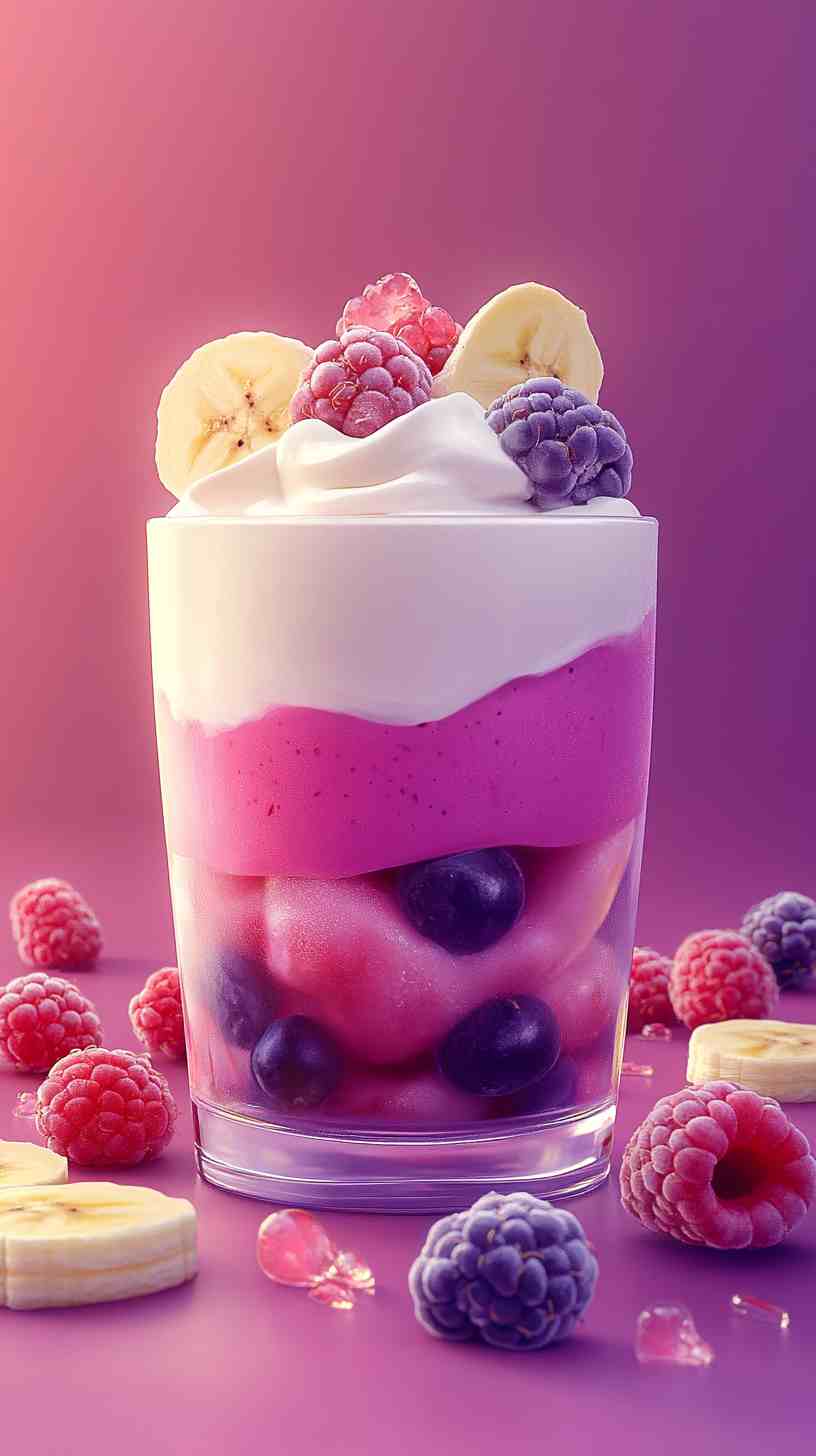 Berrylicious Banana Smoothie