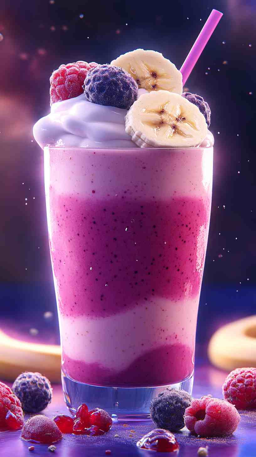 Berrylicious Banana Smoothie