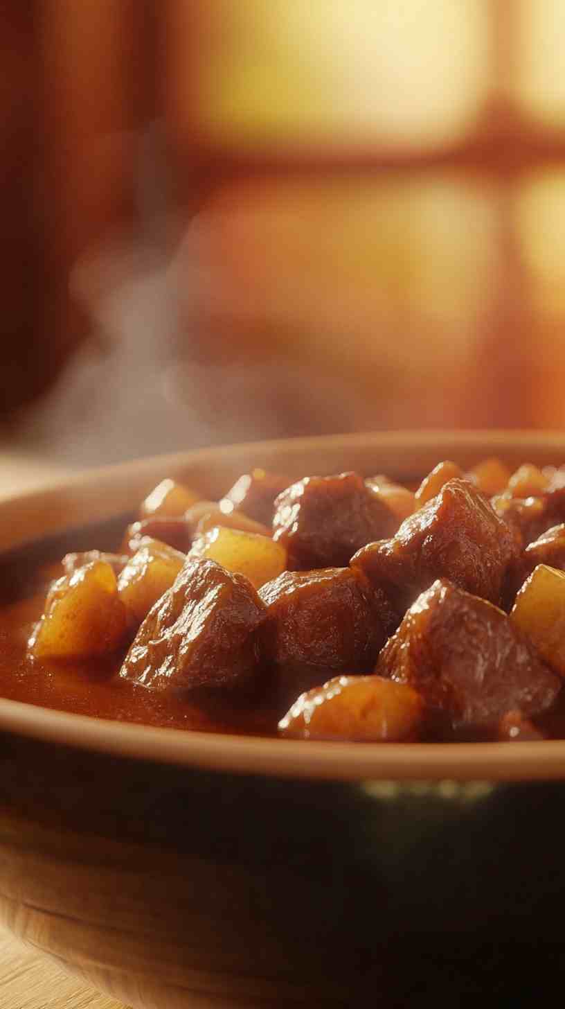 Classic Crock Pot Beef Stew Soup