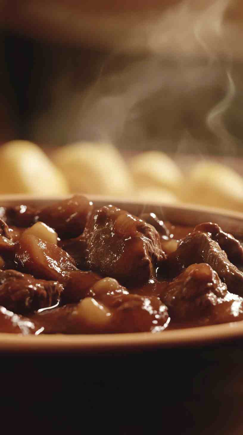 Classic Crock Pot Beef Stew Soup