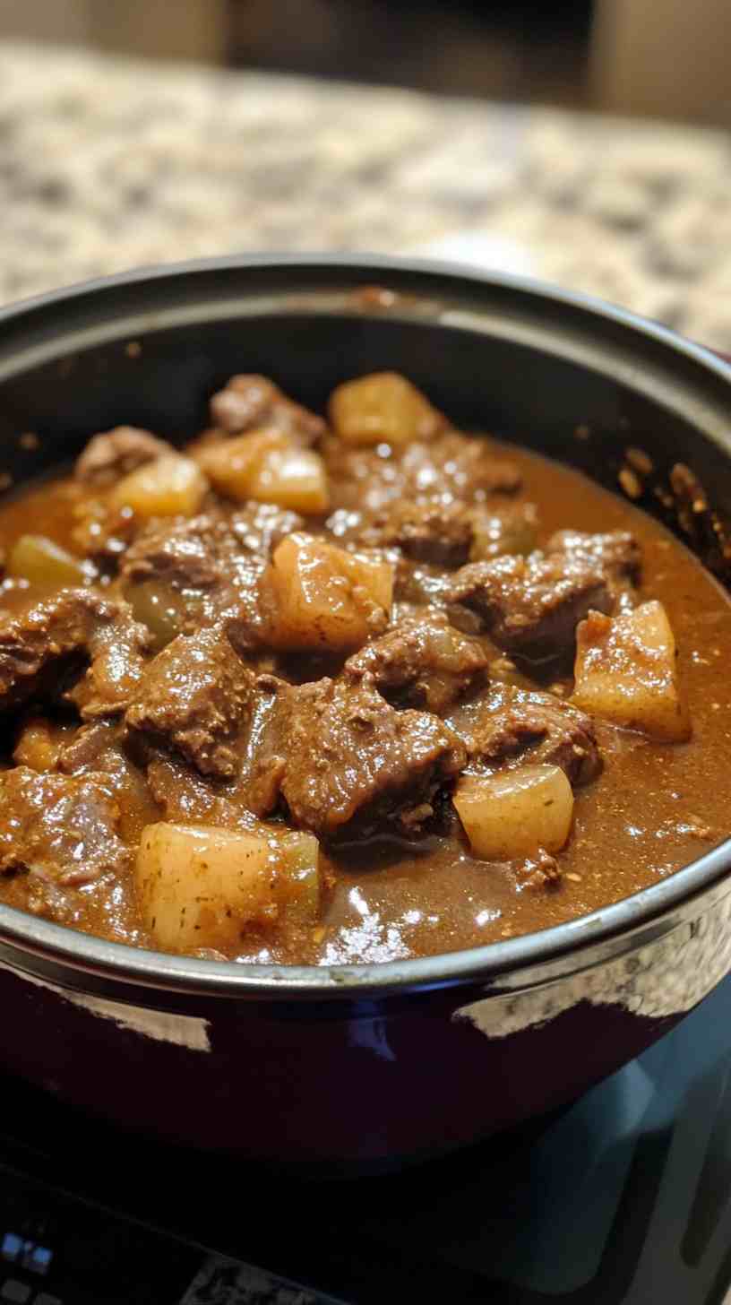 Classic Slow Cooker Beef and Ale Stew