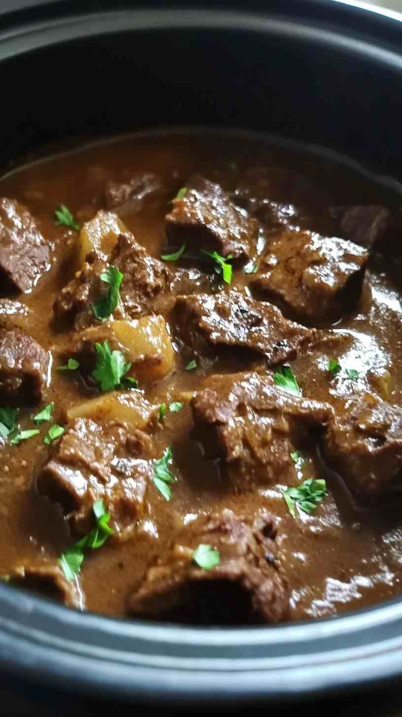Classic Slow Cooker Beef and Ale Stew