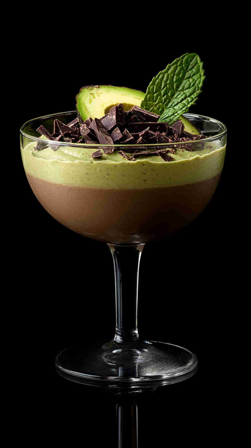 Sugar-Free Creamy Avocado Chocolate Mousse