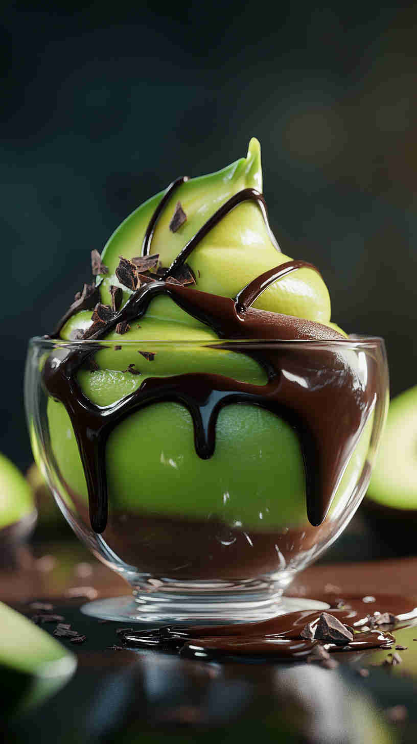 Sugar-Free Creamy Avocado Chocolate Mousse