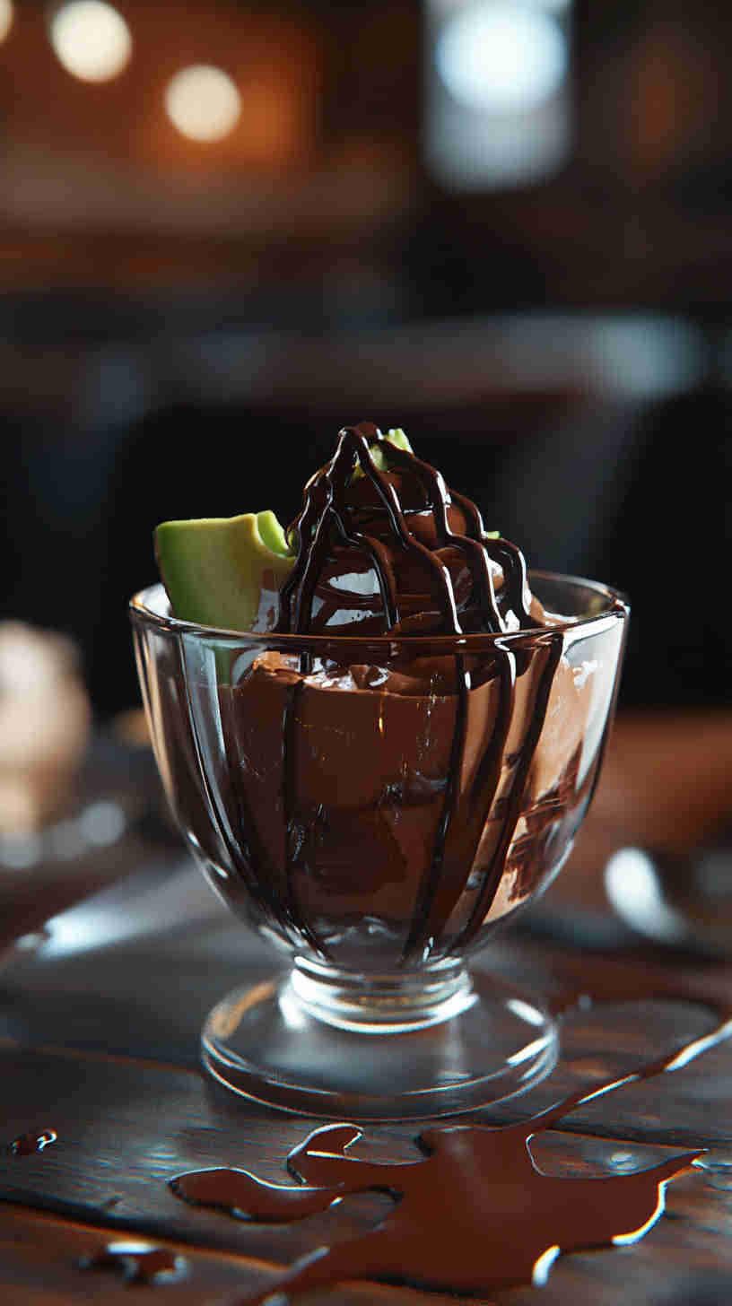 Sugar-Free Creamy Avocado Chocolate Mousse
