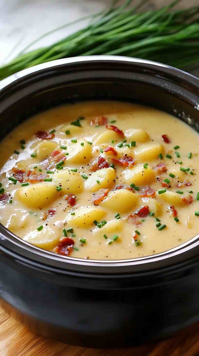 Creamy Crock Pot Potato Soup