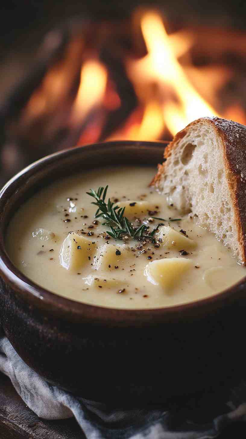 Creamy Crock Pot Potato Soup