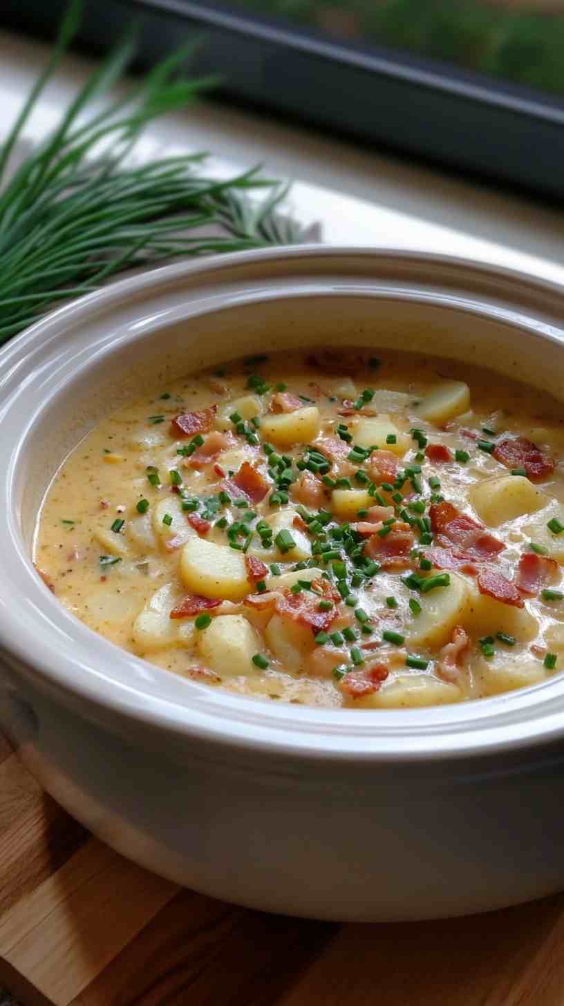 Creamy Crock Pot Potato Soup
